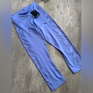 Puma Elektro Purple Drycell 3/4 Athletic Leggings Size XS NWT